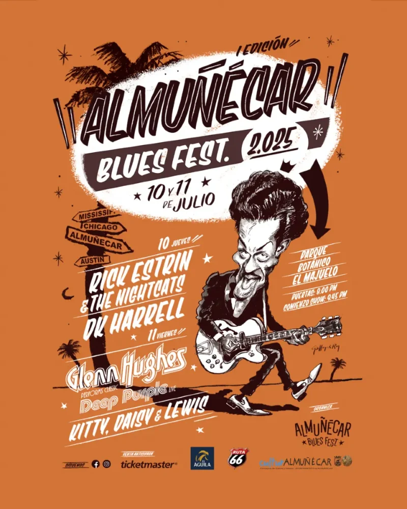 Cartel Almuñécar Blues Fest 2025