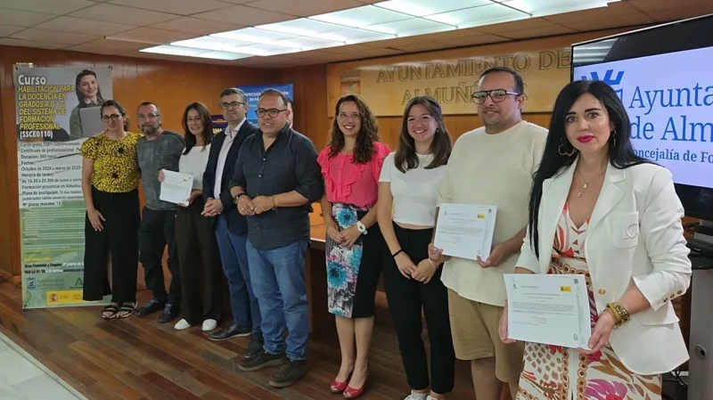 Clausura programas de formación y Empleo, Almuñécar