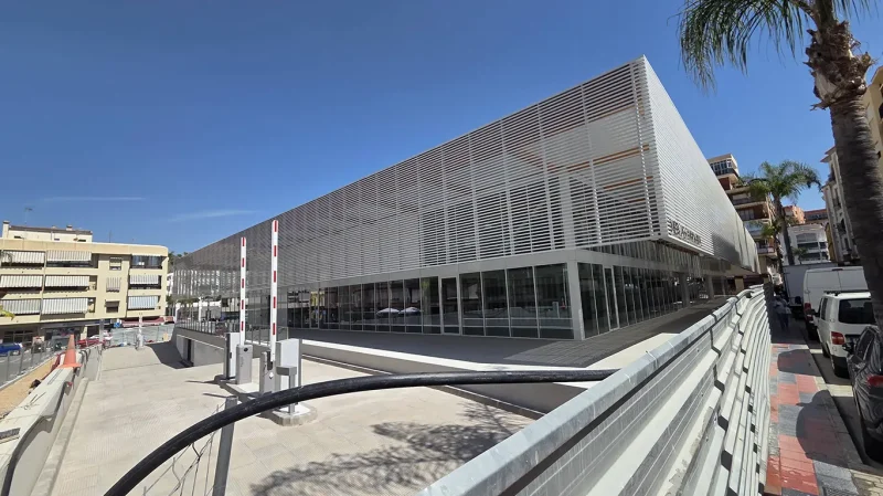 Entrada mercado municipal