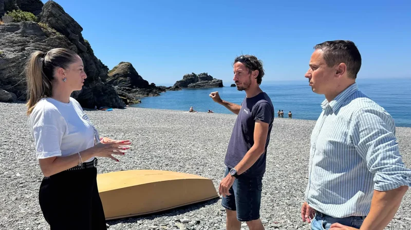 Limpieza Fondos Marinos peñon Santo. junio 2025